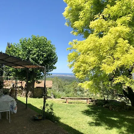 Haus Malerin - Meerblick, Umzaeunter Garten By Toscanatour Guardistallo