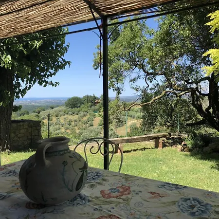Haus Malerin - Meerblick, Umzaeunter Garten By Toscanatour Guardistallo
